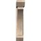 Ekena Millwork Thorton Slat Smooth Bracket w/ Offset Brace, Douglas Fir, 7 1/2"W x 32"D x 40"H BKT0806X32X40THR06SDF - alternate 4